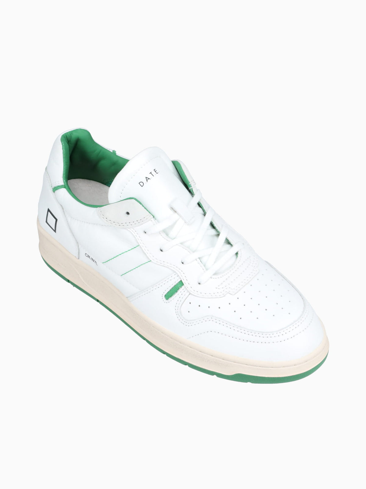 Court 2.0 White Green leather White / 40 / M