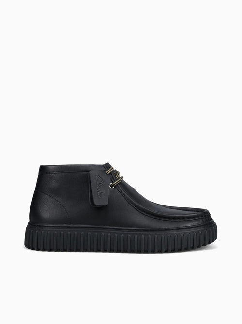 Torhill Hi Black Leather Black / 7 / M