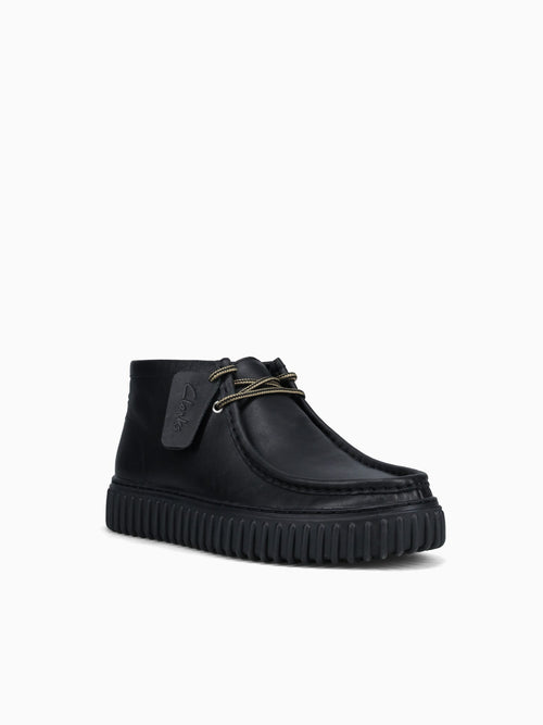 Torhill Hi Black Leather Black / 7 / M