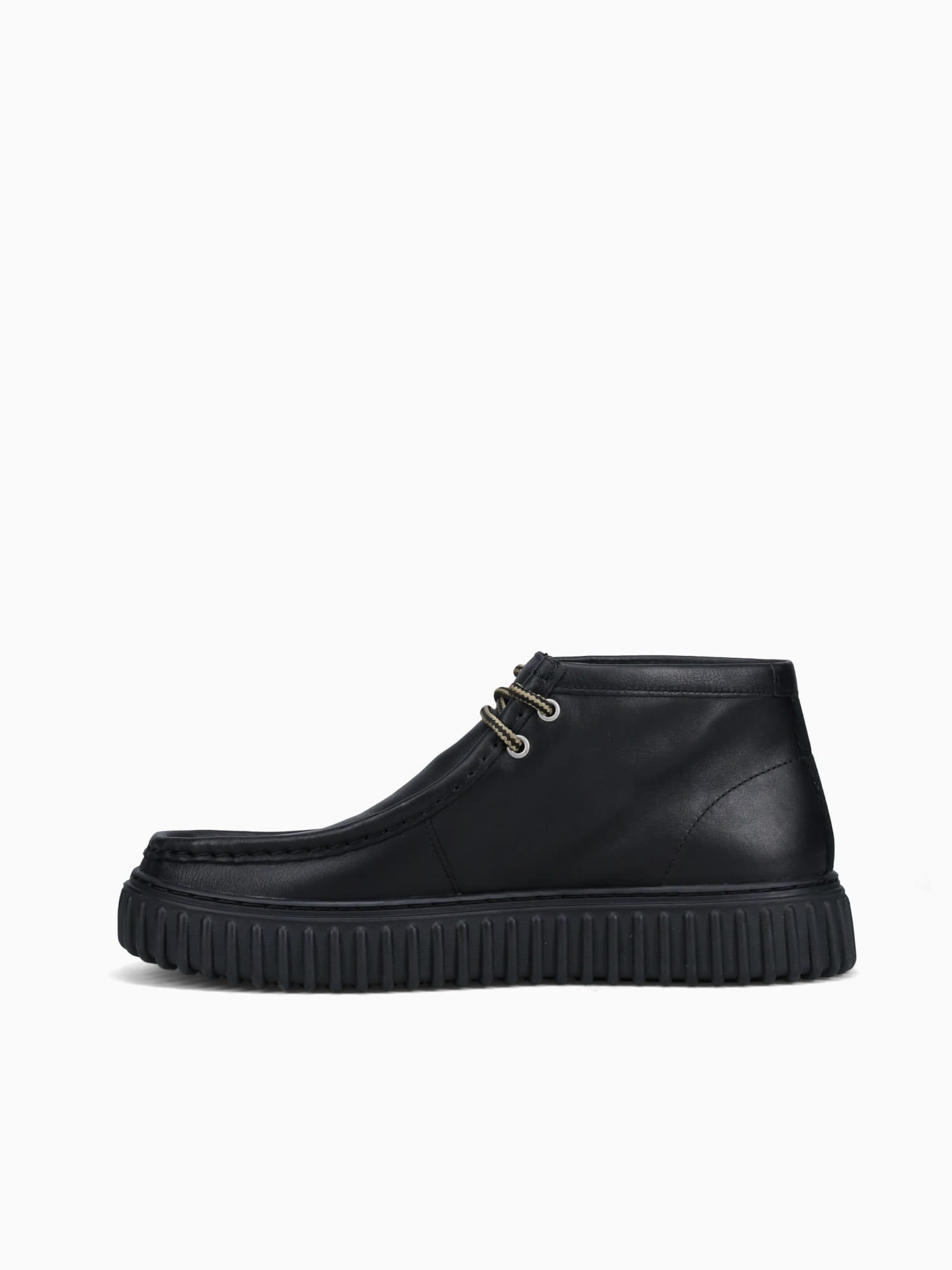 Torhill Hi Black Leather Black / 7 / M