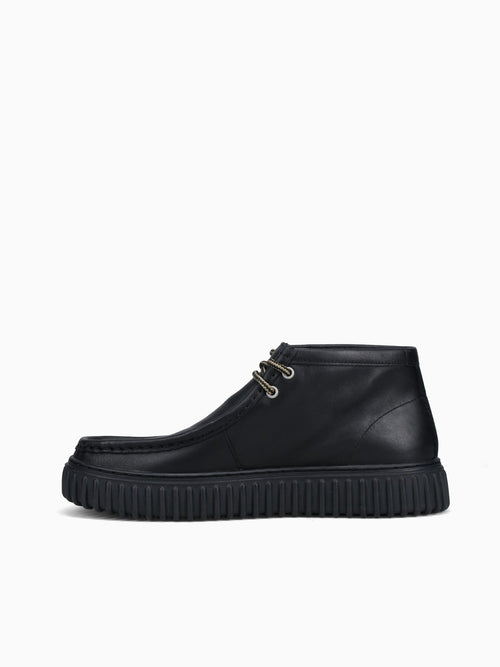 Torhill Hi Black Leather Black / 7 / M