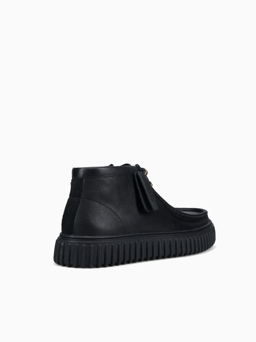 Torhill Hi Black Leather Black / 7 / M