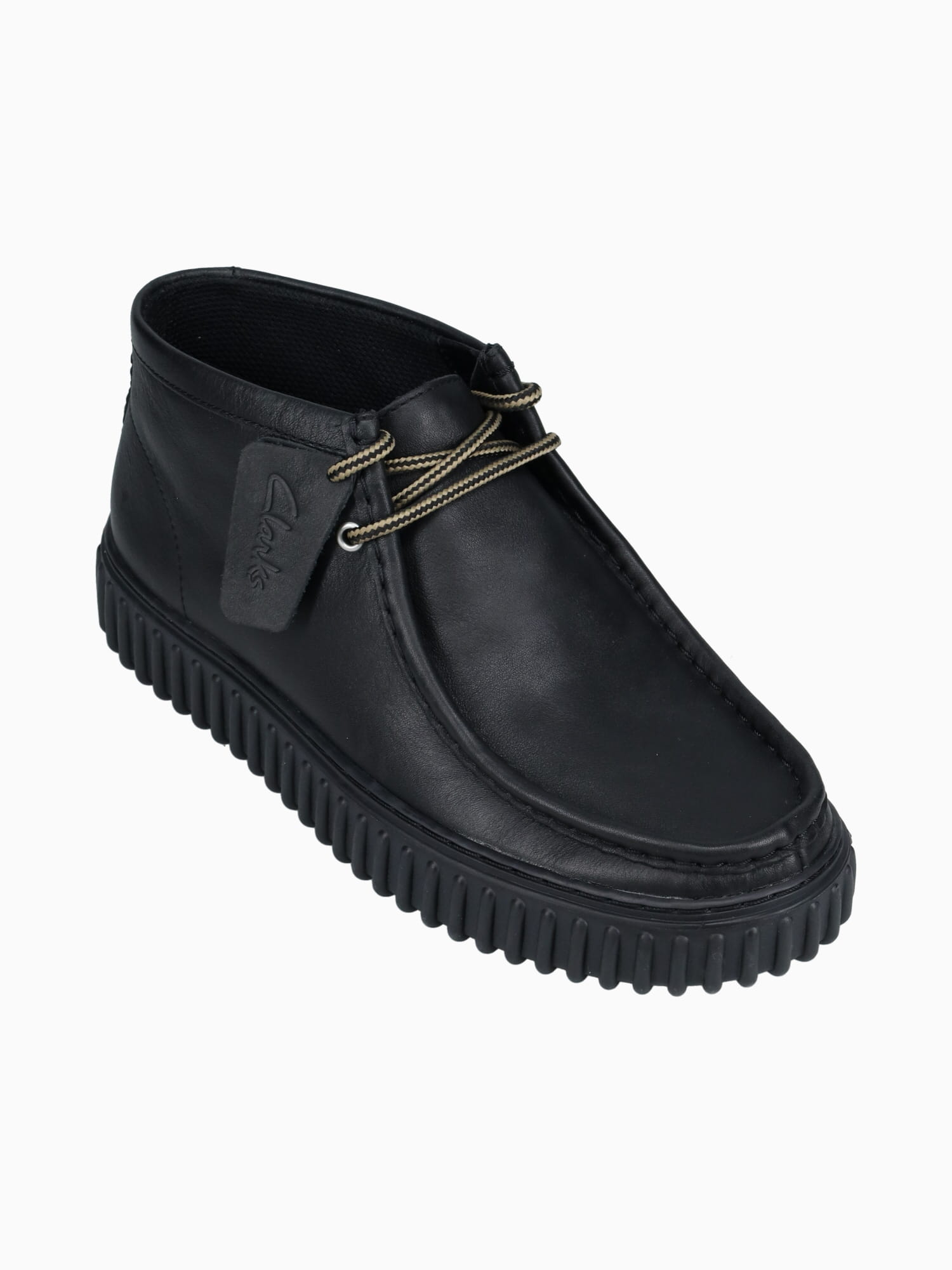 Torhill Hi Black Leather Black / 7 / M