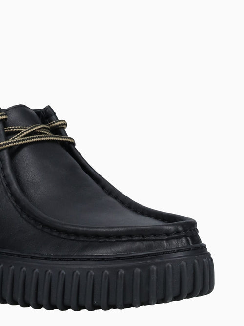 Torhill Hi Black Leather Black / 7 / M