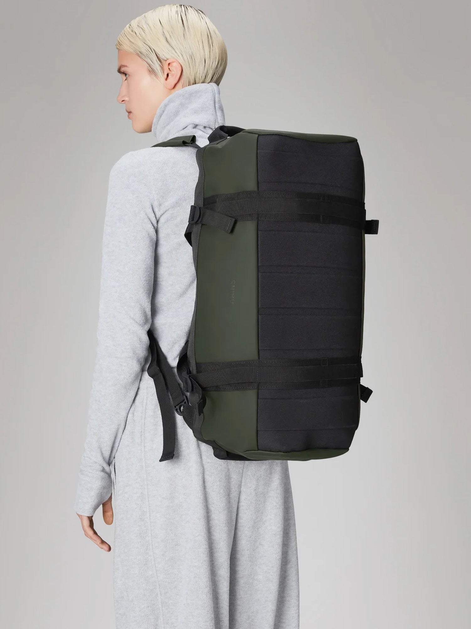 Textel Duffel Bag Small W3 03 Green Green
