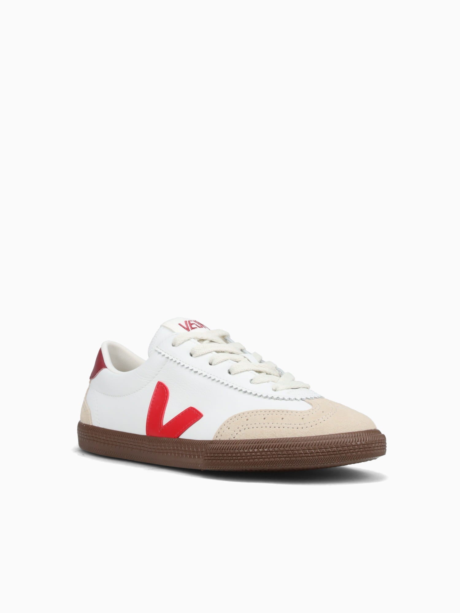 Volley White Pekin Bark Ot Leather White / 36 / M