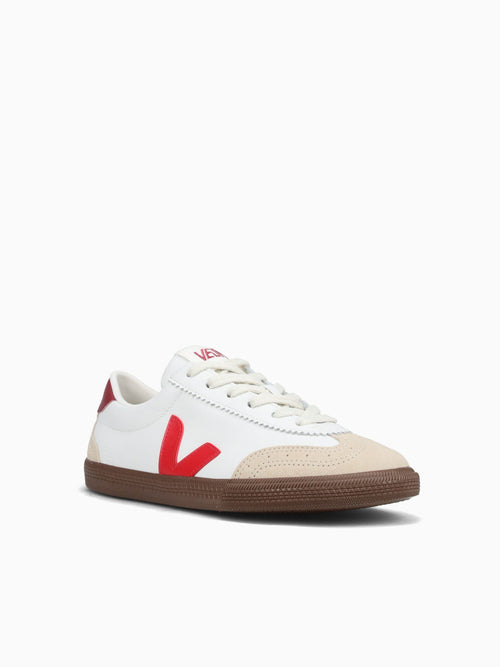 Volley White Pekin Bark Ot Leather White / 36 / M