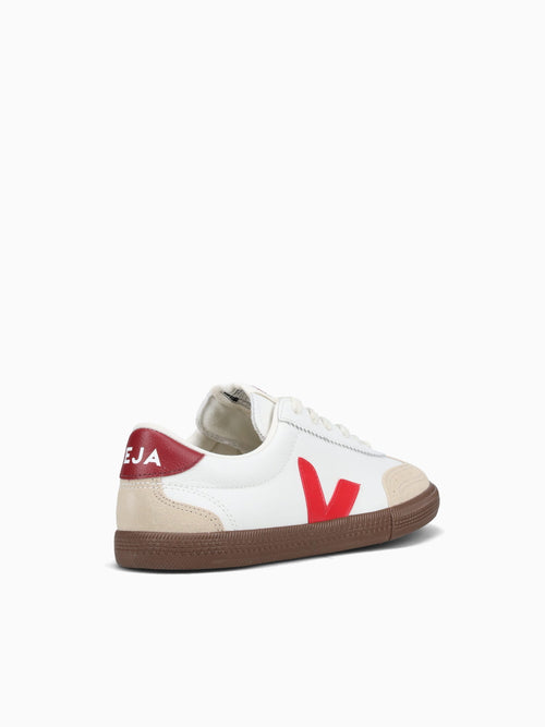 Volley White Pekin Bark Ot Leather White / 36 / M