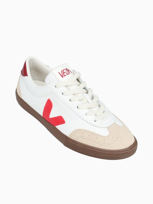 Volley White Pekin Bark Ot Leather White / 36 / M