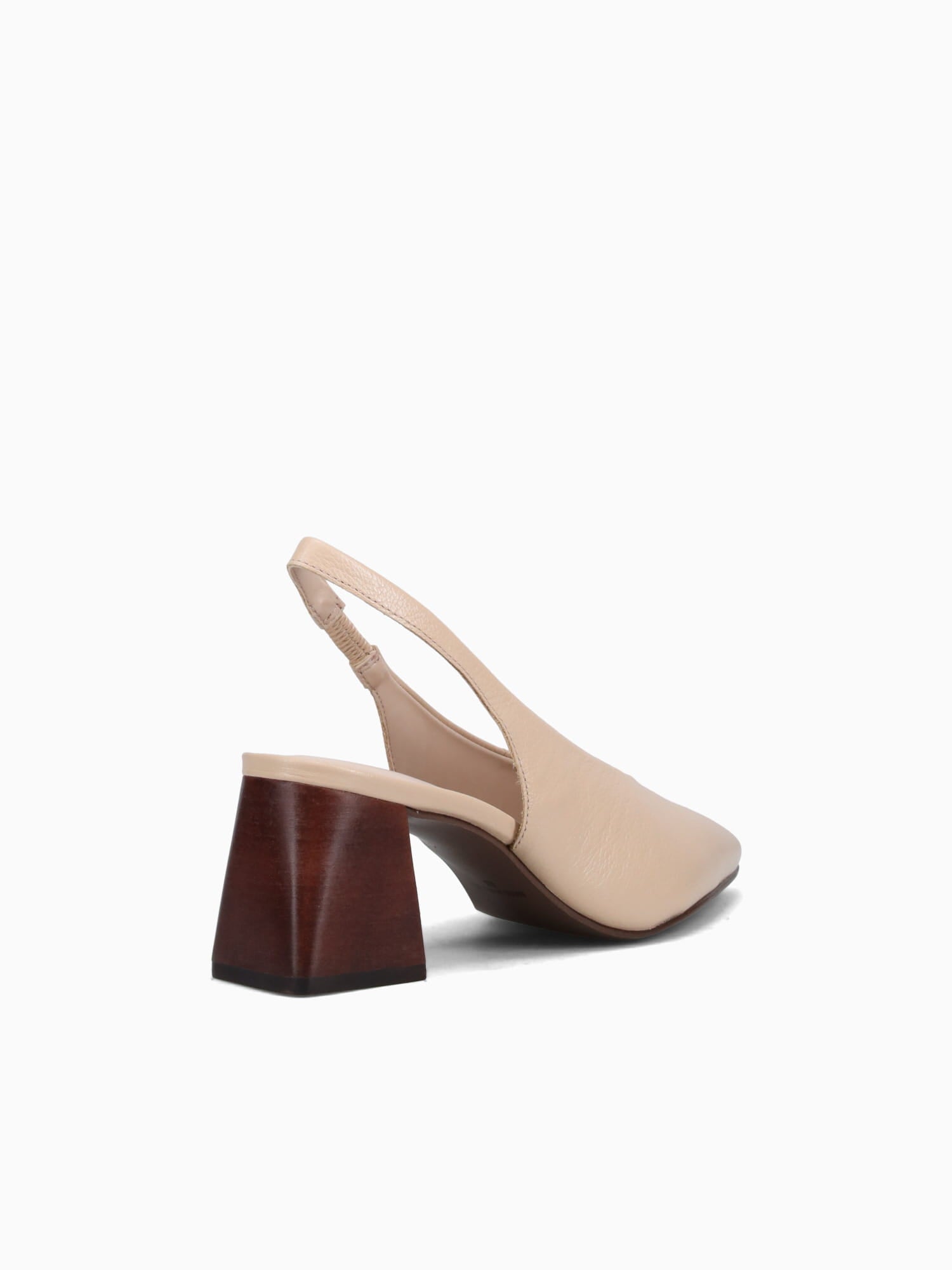 Colette Fresh Nude Couro Floater Beige / 5 / M