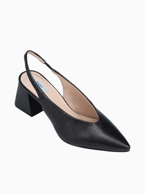 Colette Preto Couro Floater Black / 5 / M