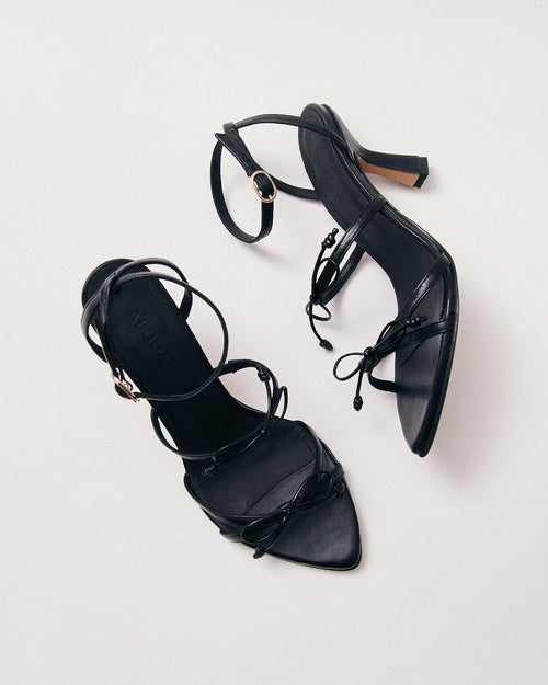 Malia Black Leather