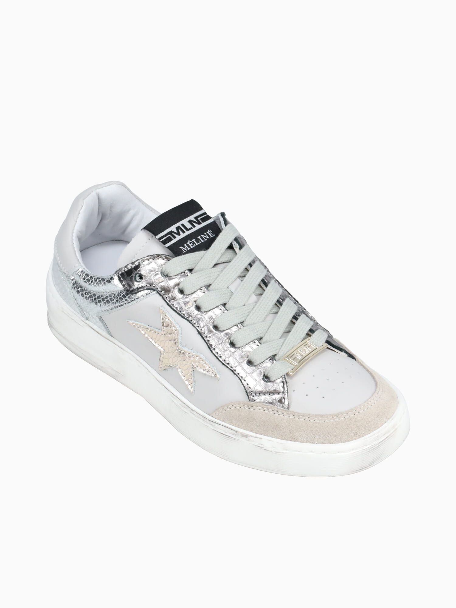 Pad 57var A 109 Platino Argento leather Silver / 36 / M