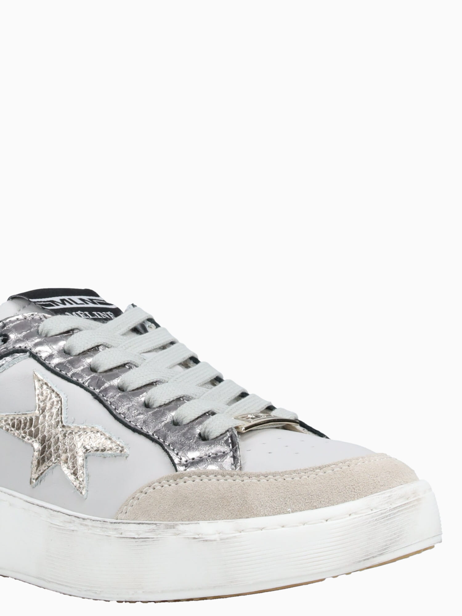 Pad 57var A 109 Platino Argento leather Silver / 36 / M
