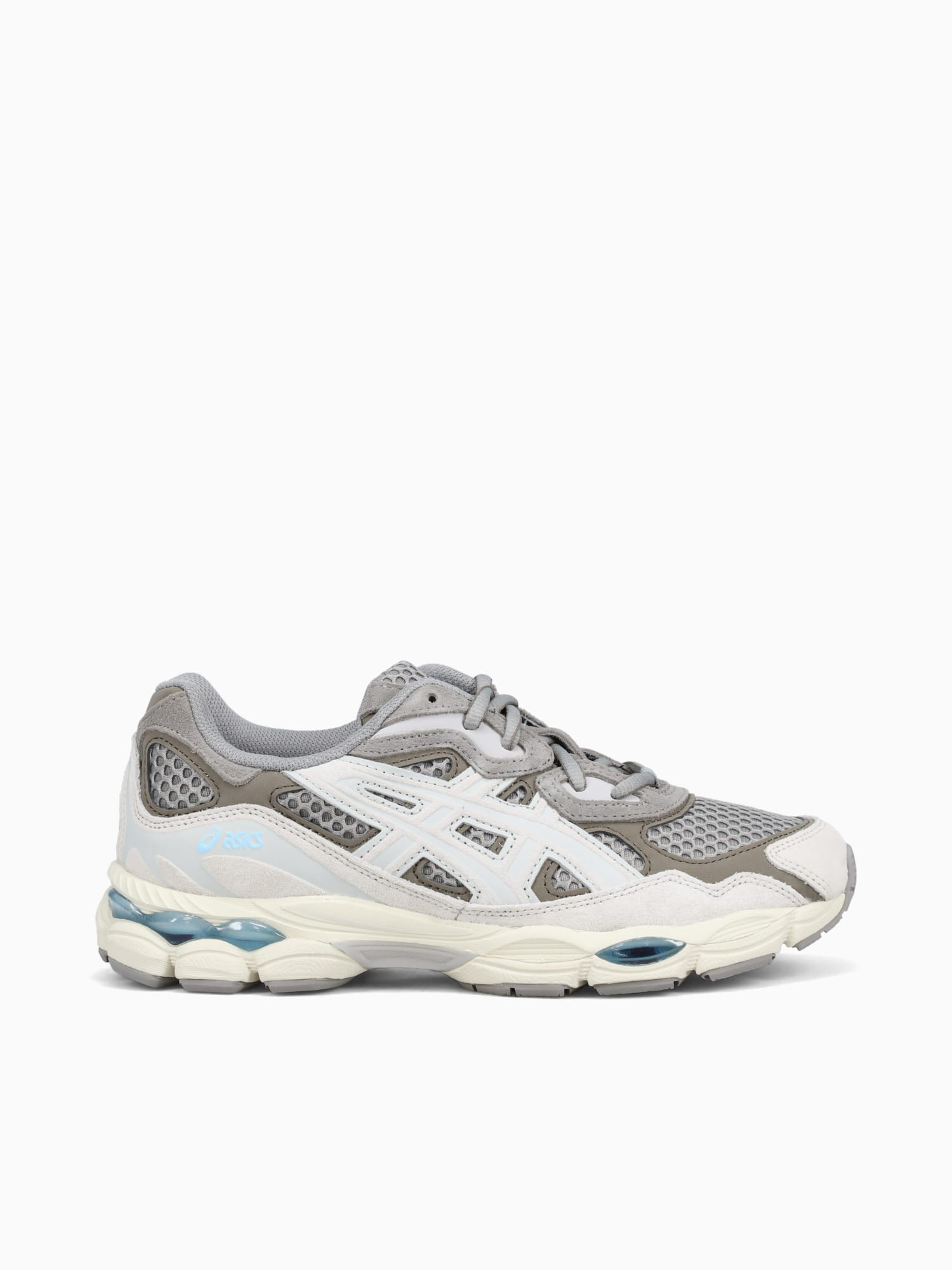 Gelnyc Grey Cream suede Mesh Grey / 8 / M