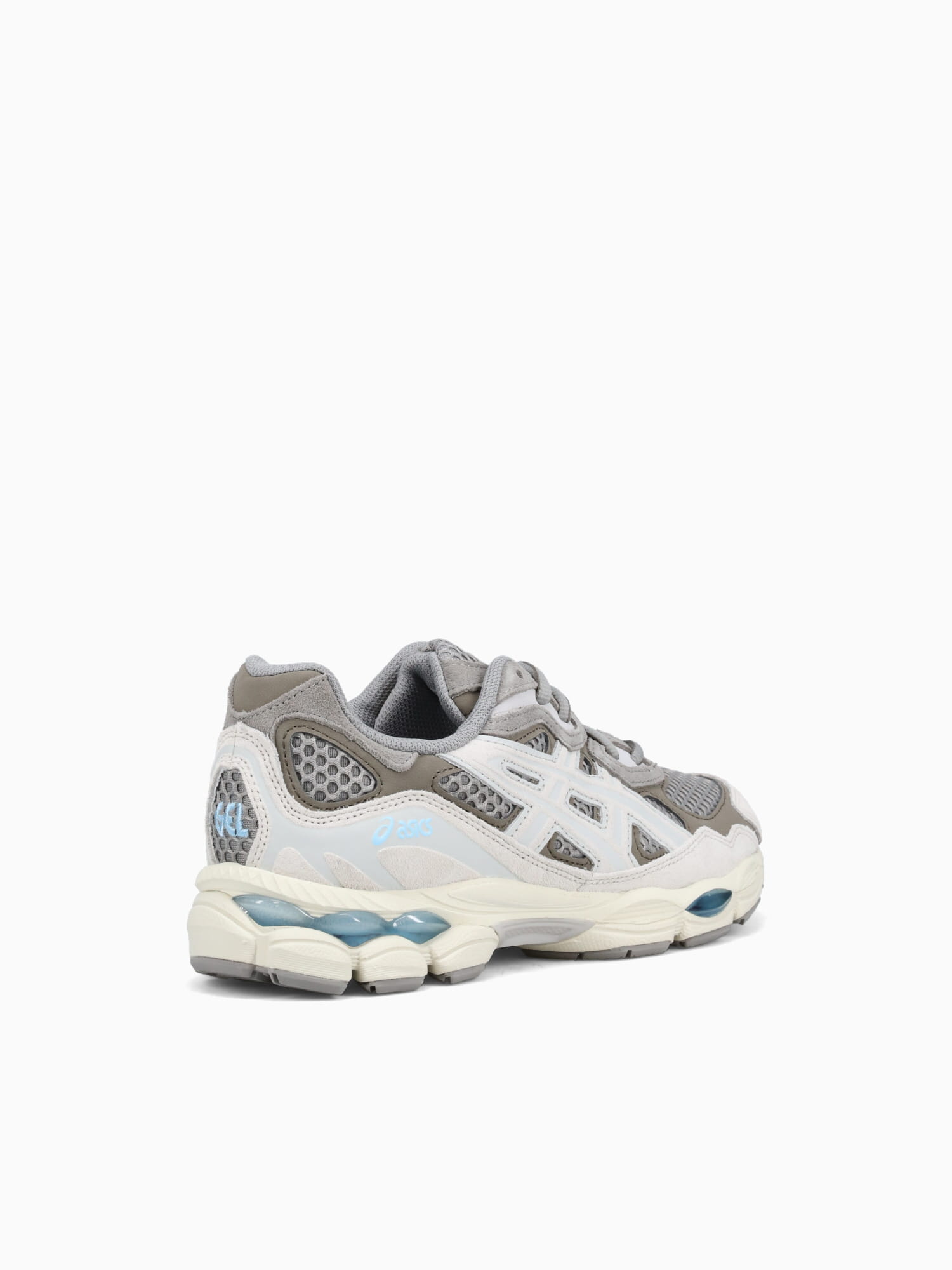 Gelnyc Grey Cream suede Mesh Grey / 8 / M