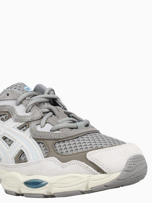 Gelnyc Grey Cream suede Mesh Grey / 8 / M