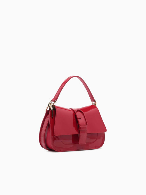 Furla Flow Mini Top Handle Rosso Red