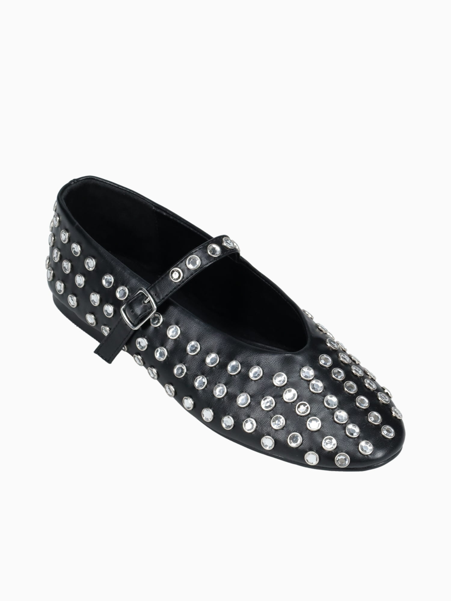 Carlota Black Crystals smooth Black / 5 / M