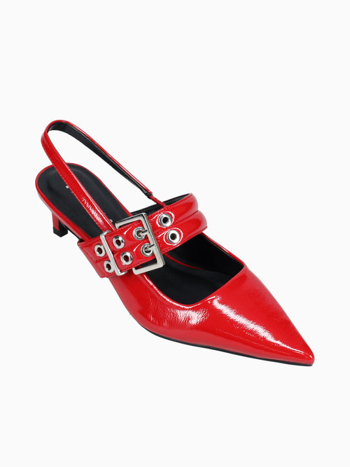 Clara Red Patent Red / 5 / M