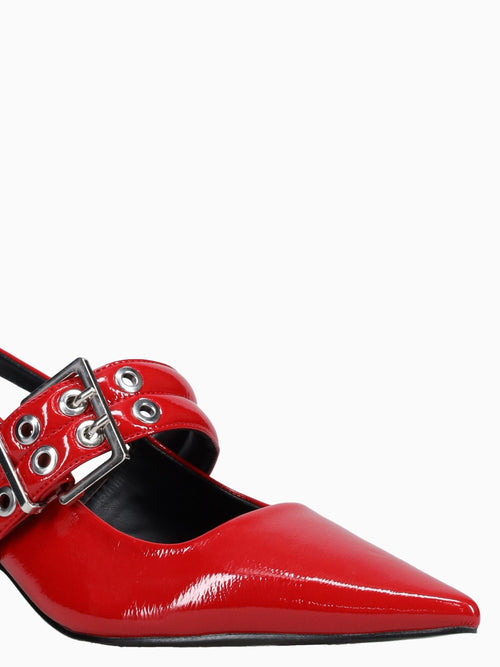 Clara Red Patent Red / 5 / M