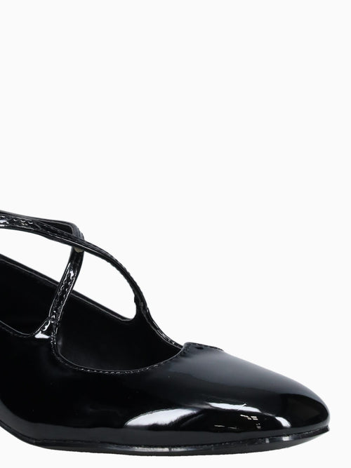 Chloe Black Patent Black / 5 / M
