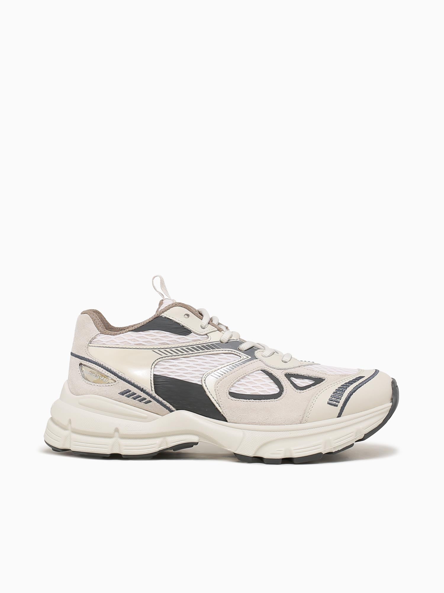 Marathon Runner Beige Dark grey leather Beige / 36 / M