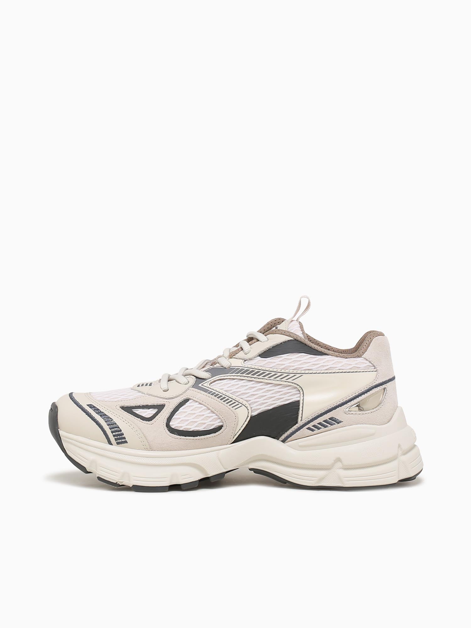 Marathon Runner Beige Dark grey leather Beige / 36 / M