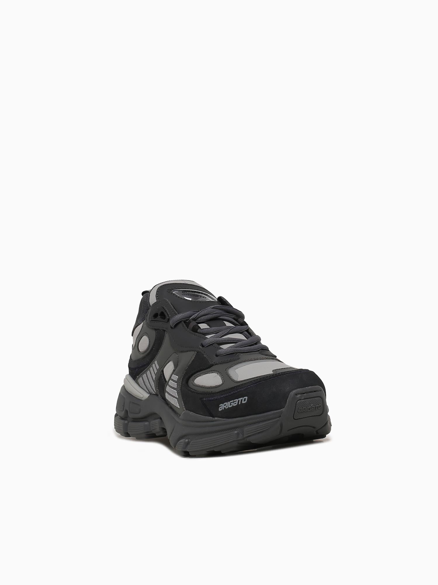 Sphere Runner Black Grey leather Black / 36 / M