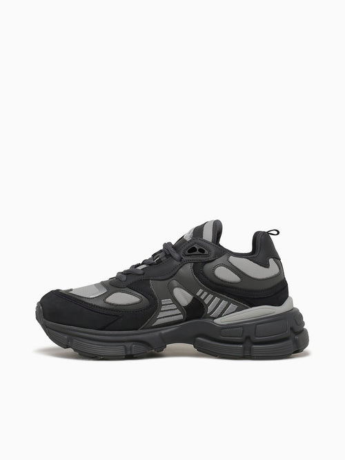Sphere Runner Black Grey leather Black / 36 / M