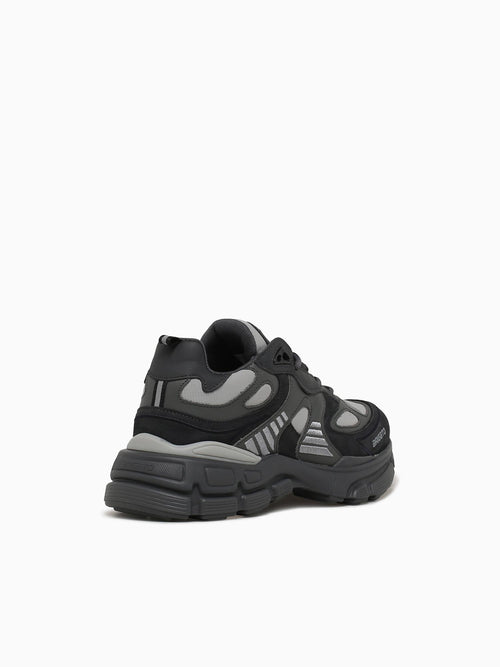 Sphere Runner Black Grey leather Black / 36 / M
