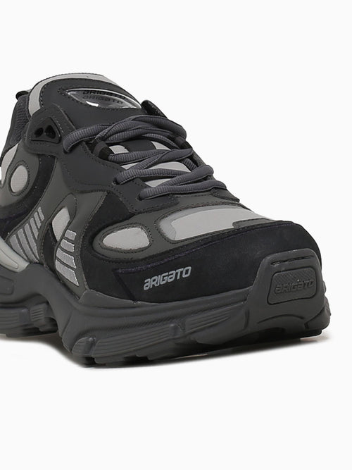 Sphere Runner Black Grey leather Black / 36 / M