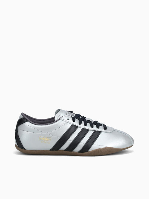 Tokyo Decon Silver Black leather Silver / 4.5 / M