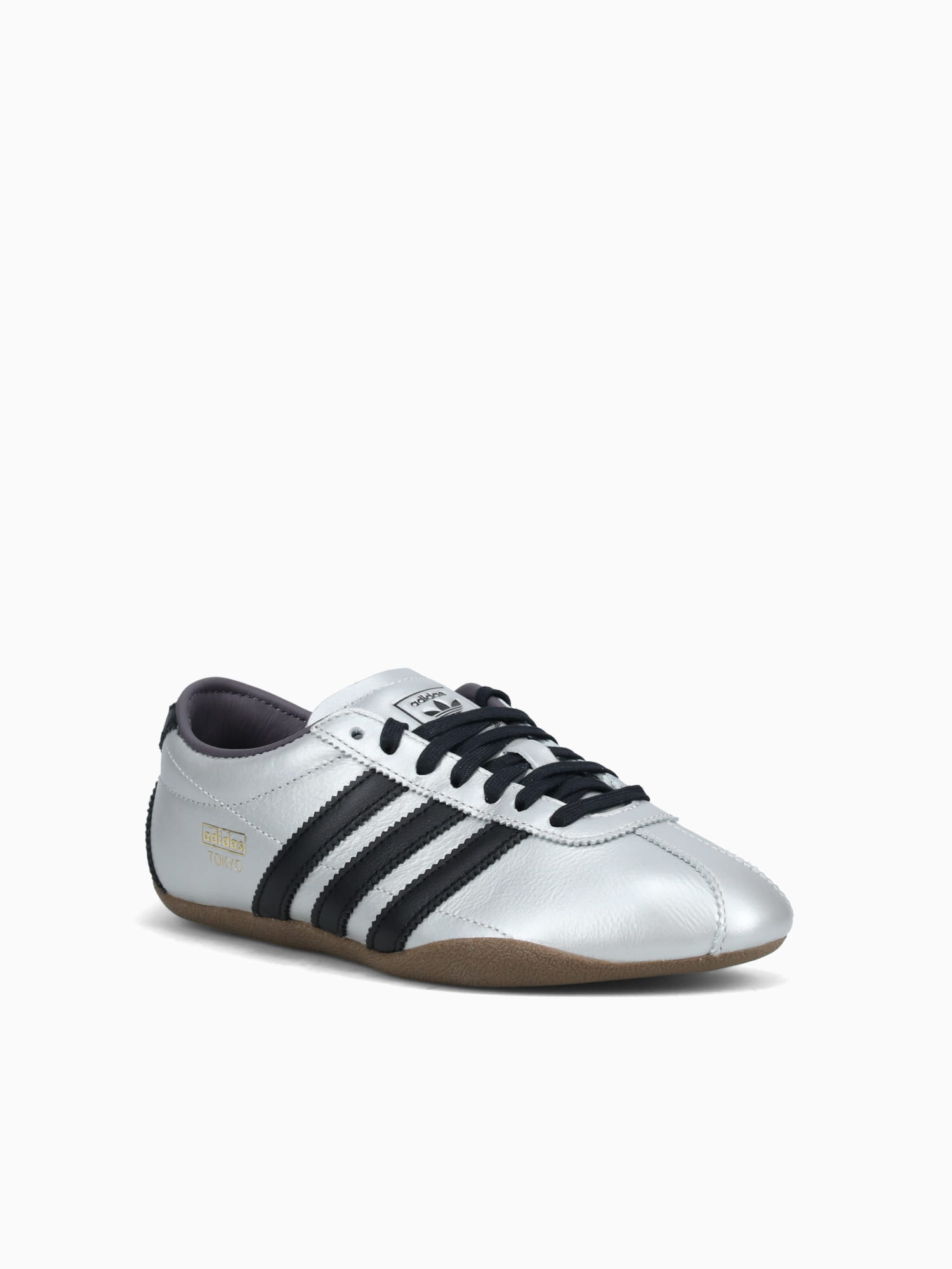 Tokyo Decon Silver Black leather Silver / 4.5 / M