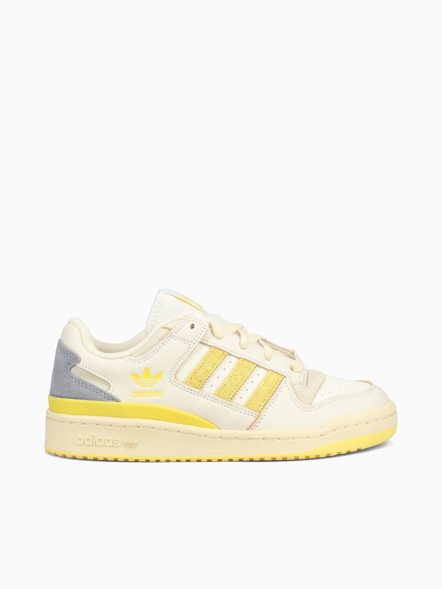 Forum Low Cl Cream White Yellow leather Yellow / 4 / M