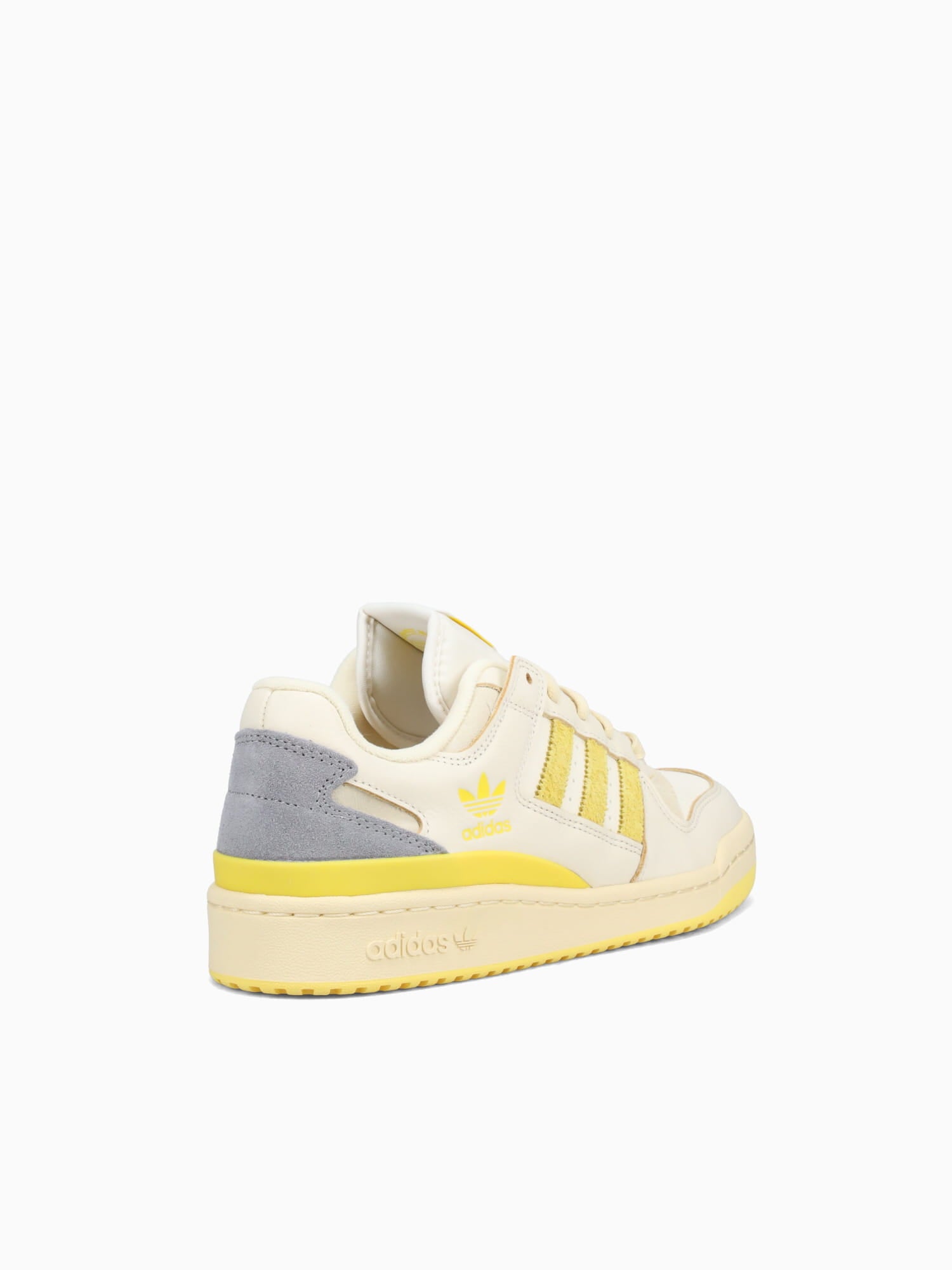 Forum Low Cl Cream White Yellow leather Yellow / 4 / M