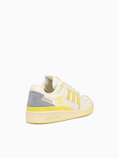 Forum Low Cl Cream White Yellow leather Yellow / 4 / M