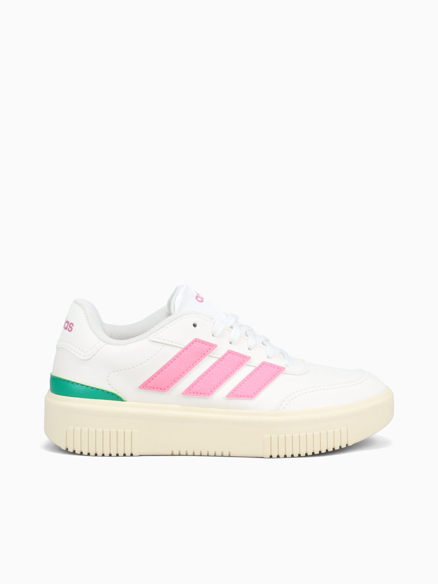 Courtblock Bold Cream Wht Pnk Green Other / 5 / M