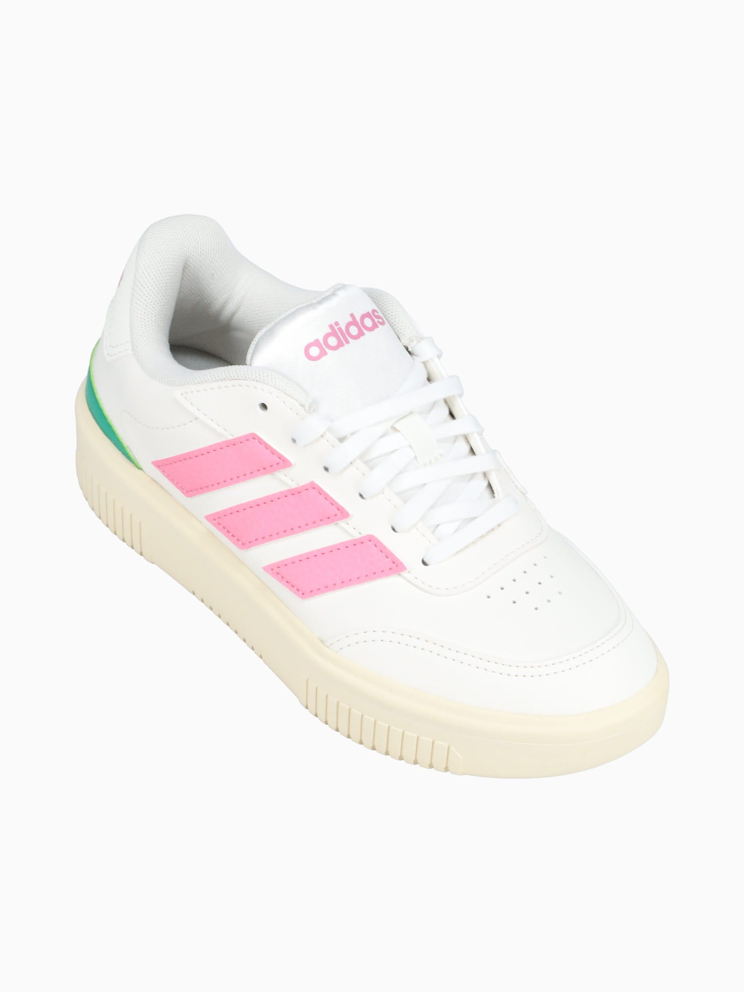 Courtblock Bold Cream Wht Pnk Green Other / 5 / M