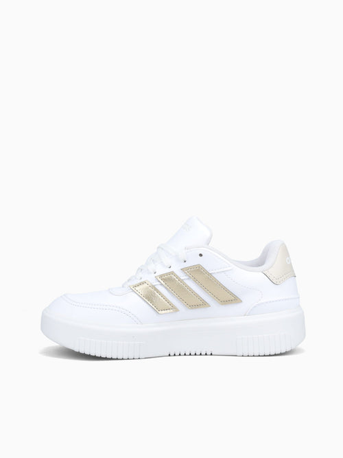 Courtblock Bold White Gold White / 5 / M