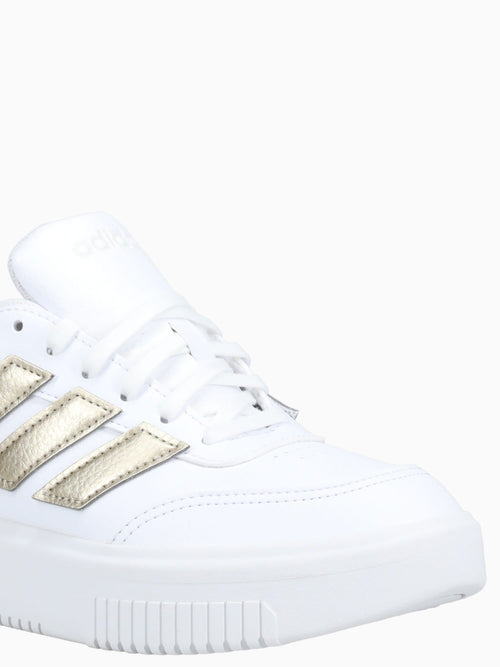 Courtblock Bold White Gold White / 5 / M