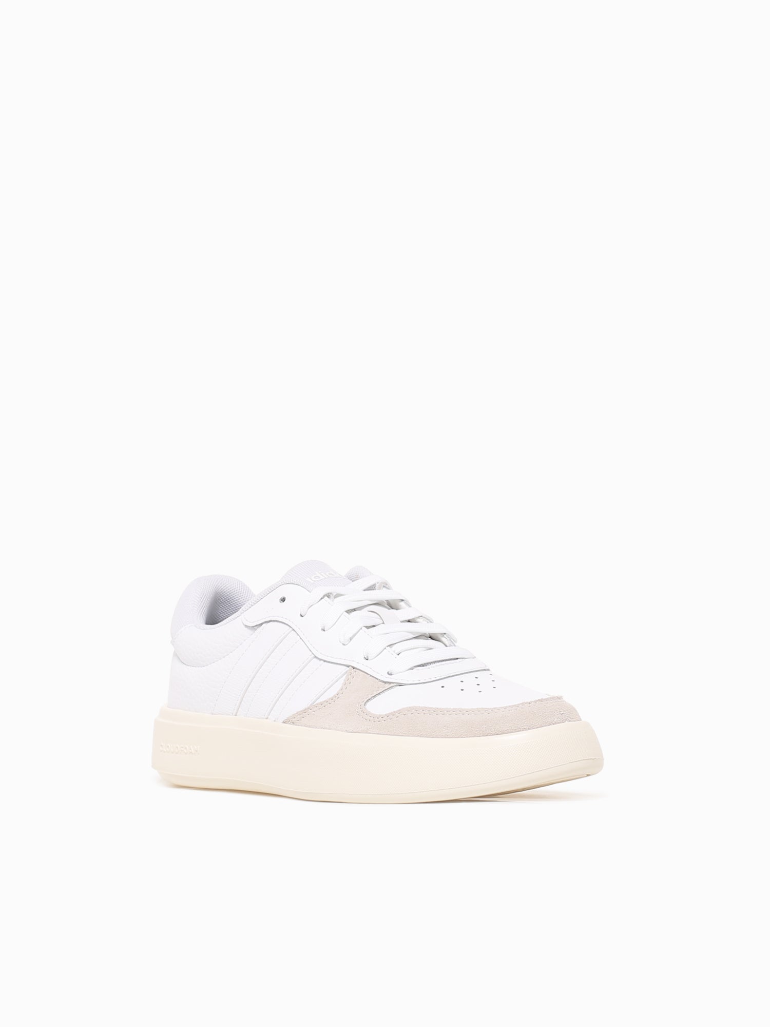 Litecourt White Leather White / 8 / M