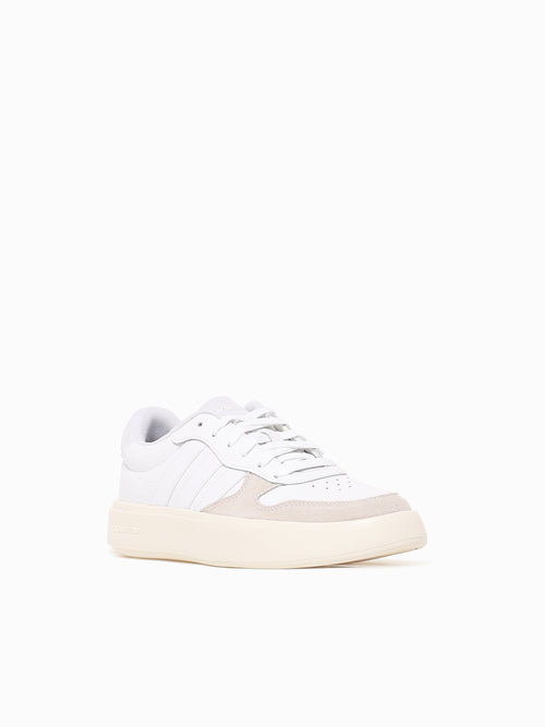 Litecourt White Leather White / 8 / M