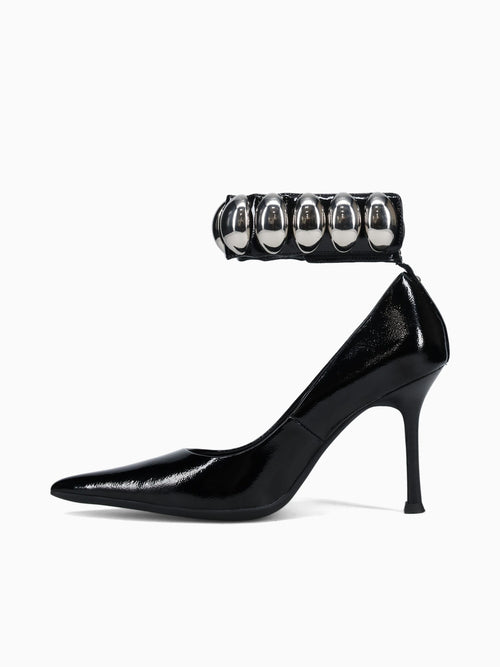 Riskitsd Black Patent Black / 5 / M