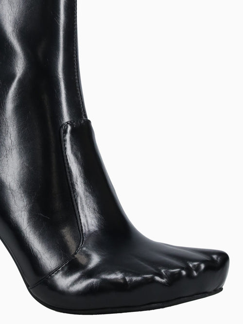 Visionary Black Smooth Black / 5 / M
