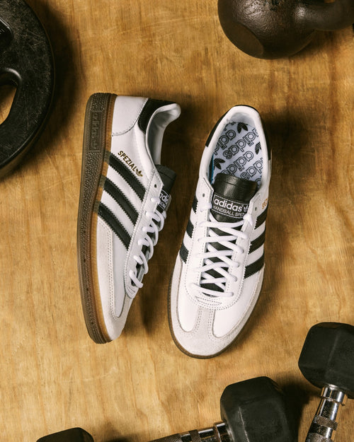 Handball Spezial White Black leather