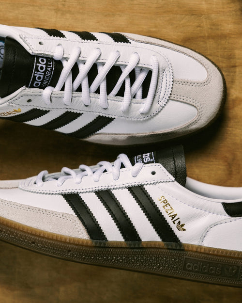 Handball Spezial White Black leather