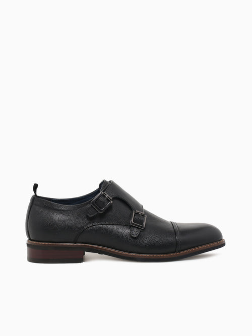 Artus Black Soft Tumbled Leather Black / 7 / M