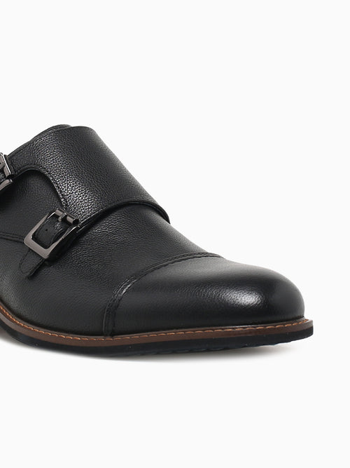 Artus Black Soft Tumbled Leather Black / 7 / M