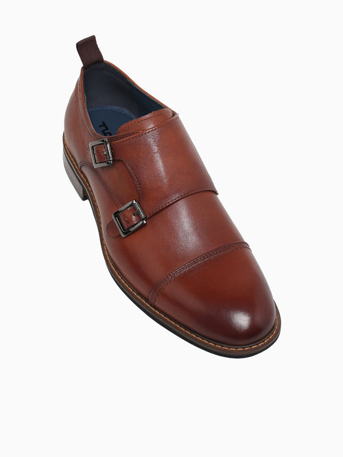 Artus Tan Soft Tumbled Leather Tan / 7 / M
